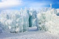 Silverthorne Ice Castles Royalty Free Stock Photo