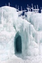 Silverthorne Ice Castles Royalty Free Stock Photo