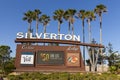 Silverton Casino Sign in Las Vegas, NV on May 18, 2013 Royalty Free Stock Photo