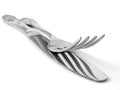 Silverware abstract 1 Royalty Free Stock Photo