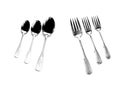 Silverware Forks Royalty Free Stock Photo