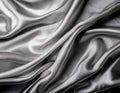 Silvery Gray Velvet Texture with a Sleek, Elegant Finish Royalty Free Stock Photo