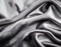 Silvery Gray Velvet Texture with a Sleek, Elegant Finish Royalty Free Stock Photo