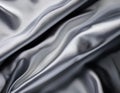 Silvery Gray Velvet Texture with a Sleek, Elegant Finish Royalty Free Stock Photo