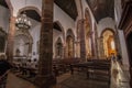 Interior view of The historic Cathedral of Silves Algarve