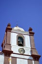 Silves Cathedral bell tower in the Algarve Royalty Free Stock Photo