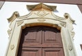 Silves Cathedral door in the Algarve