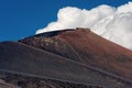 Silvestri Craters - Etna Volcano - Sicily Italy Royalty Free Stock Photo