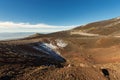 Silvestri Craters - Etna Volcano - Sicily Italy Royalty Free Stock Photo