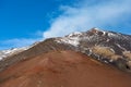 Silvestri Craters - Etna Volcano - Sicily Italy Royalty Free Stock Photo