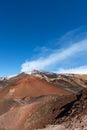 Silvestri Craters - Etna Volcano - Sicily Italy Royalty Free Stock Photo