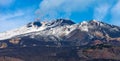 Silvestri Craters - Etna Volcano - Sicily Italy Royalty Free Stock Photo