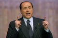 Silvio berlusconi Royalty Free Stock Photo