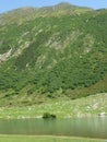 Silvretta high Alpine pass in Austria