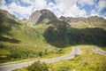 Silvretta high alpine street