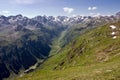 Silvretta mountain range Royalty Free Stock Photo