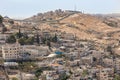 Silwan neighborhood in Jerusalem, Israel. Royalty Free Stock Photo