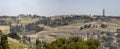 Silwan Village and Mount of Olives in Jerusalem, Israel Royalty Free Stock Photo