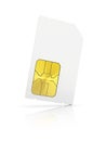 Sim card Royalty Free Stock Photo