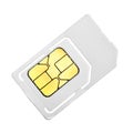 SIM card Royalty Free Stock Photo