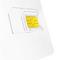 SIM card Royalty Free Stock Photo