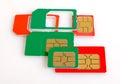 Sim card. Royalty Free Stock Photo