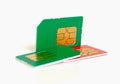 Sim card. Royalty Free Stock Photo