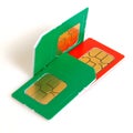 Sim card. Royalty Free Stock Photo