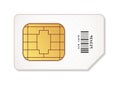 Sim card icon Royalty Free Stock Photo