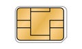 SIM card illustration