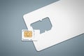 Sim card Royalty Free Stock Photo