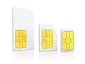 Sim card Royalty Free Stock Photo