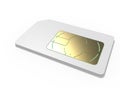 SIM card Royalty Free Stock Photo