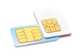 Sim cards Royalty Free Stock Photo