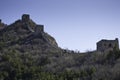 View from Simatai Great Wall of China restored section.