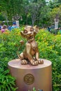 Simba Gold Statue 50th Anniversary Disney