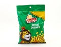 Simba salted peanuts isolated on a clear background