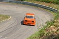 Simca 1000 Rallye 2 Exits A U Turn At The French Hill Climb Championship