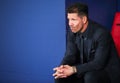 Simeone, Diego Pablo. DT Atletico Madrid Royalty Free Stock Photo