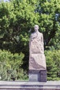 Simferopol, Crimea - May 9, 2016: Monument - Ismail Bey Gaspira