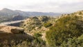 Simi Valley From Rocky Peak 118 Freeway Royalty Free Stock Photo