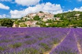 Simiane la Rotonde, Provence, France. Royalty Free Stock Photo