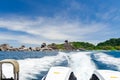 Amazing view of Similan Island No.8 in Similan National Park Royalty Free Stock Photo