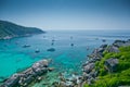 Similan islands, Thailand, Phuket. Royalty Free Stock Photo