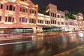 Simingnanlu ( south siming street) rainy night Royalty Free Stock Photo