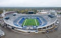 Simmons Bank Liberty Stadium of Memphis - home of the Tigers Football Team - aerial view - MEMPHIS, UNITED STATES -