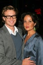 Simon Baker, Rebecca Rigg Royalty Free Stock Photo