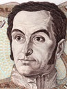 Simon Bolivar portrait Royalty Free Stock Photo