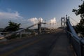 Simon Kenton Bridge - Ohio River Royalty Free Stock Photo