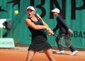 Simona HALEP (ROU) at Roland Garros 2010 Royalty Free Stock Photo